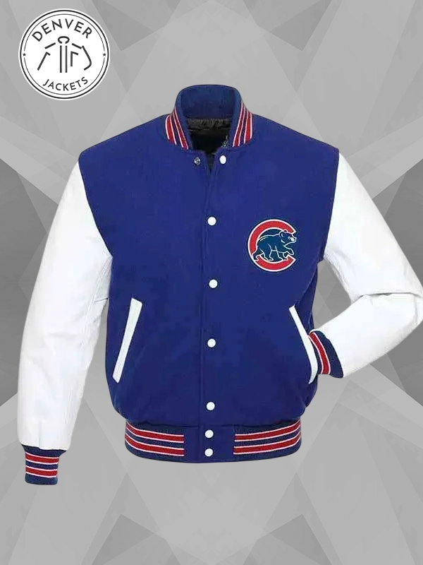 Chicago Cubs Letterman Bomber Jacket