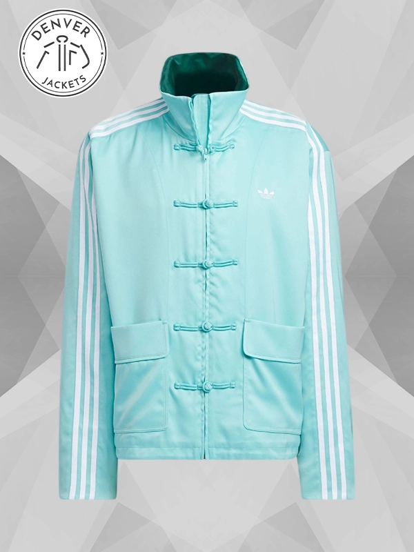 Chinese New Year Tang Satin Track Toggle Jacket