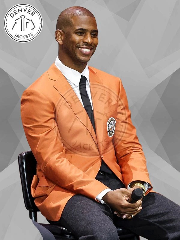 Chris Paul NBA Orange Jacket 2025