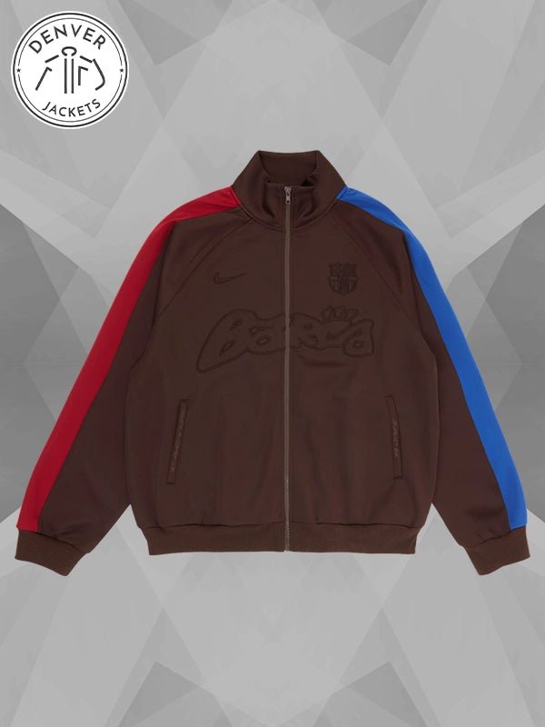 Cj X Nike X Fcb Barca Retro Zip Anthem Jacket