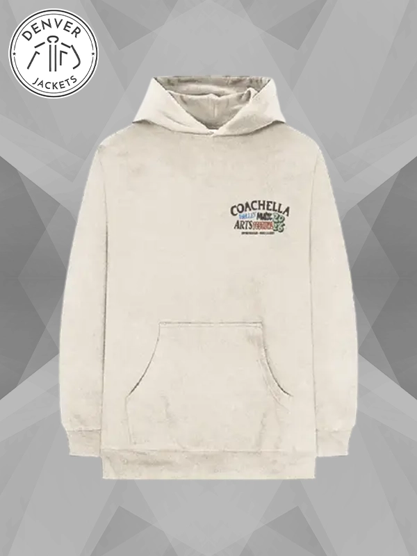 Coachella Desert Icons Hoodie Grey