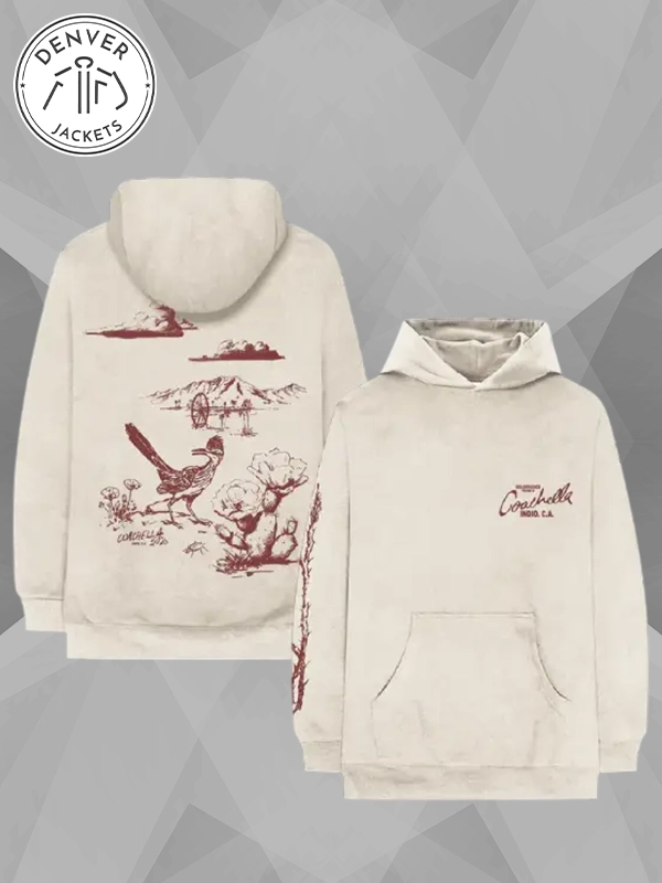 Coachella Desert Sketchbook Hoodie