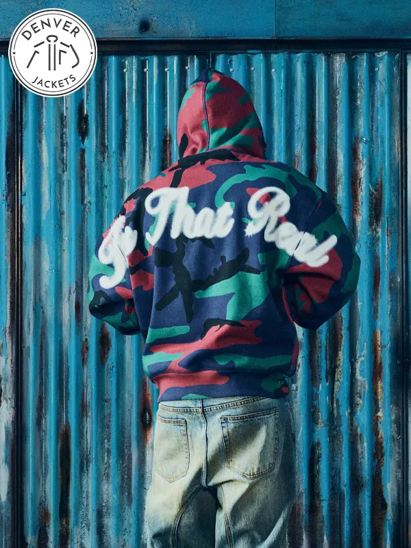 Corteiz Gabriel Moses Zip Hoodie Camo