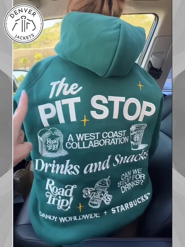 Dandy x Starbucks Green hoodie