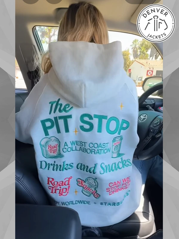 Dandy x Starbucks grey hoodie