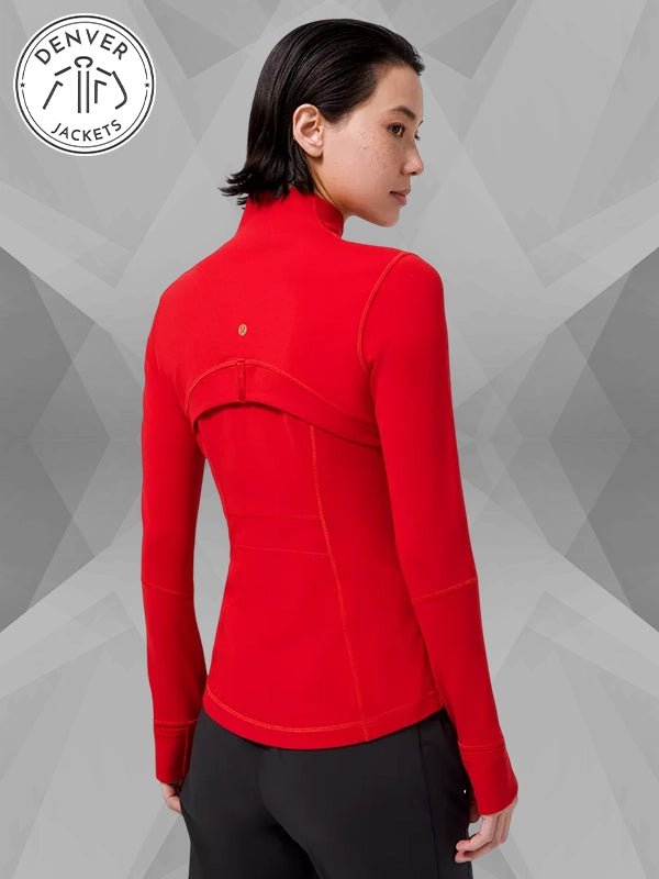 Dark Red Define Lululemon Jacket