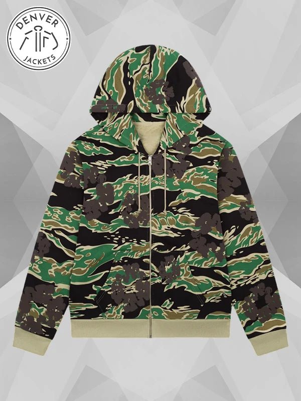 DenimTearsGreenCamoHoodie
