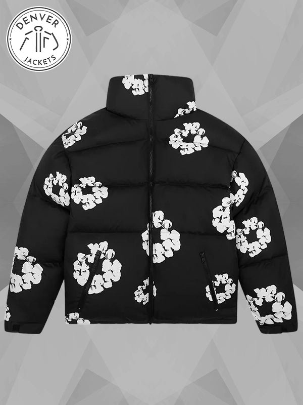 Denim Tears Puffer Jacket Black