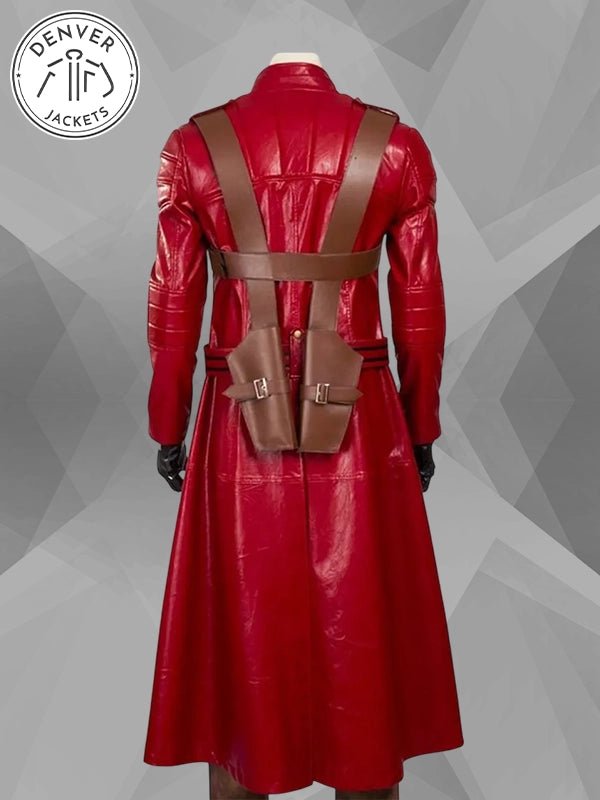 Devil May Cry 3 Dante Leather Coat Red