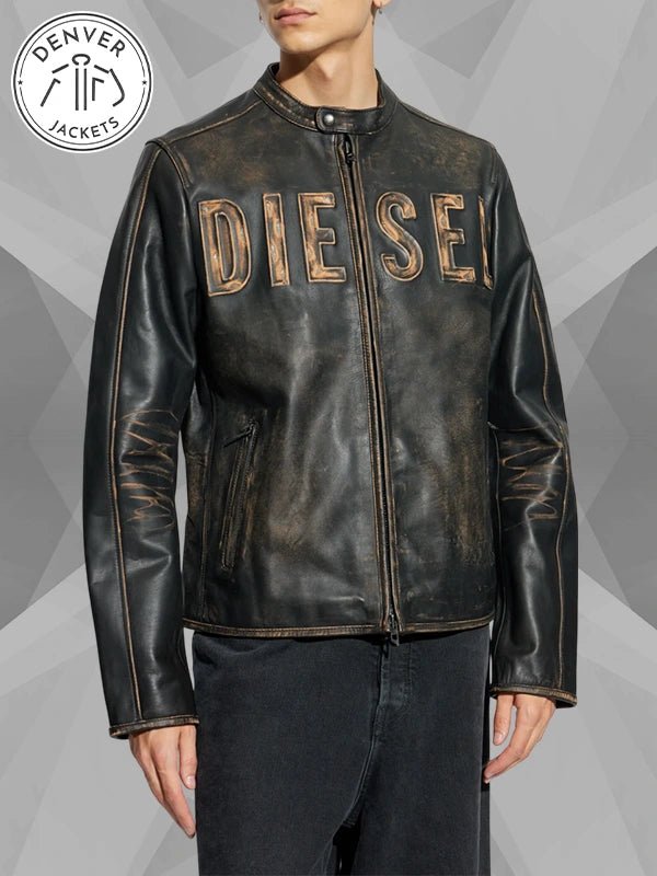 Diesel Brand Leather Jacket