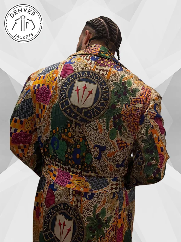Domenico Formichetti Custom Nocta Silk Robe For Drake