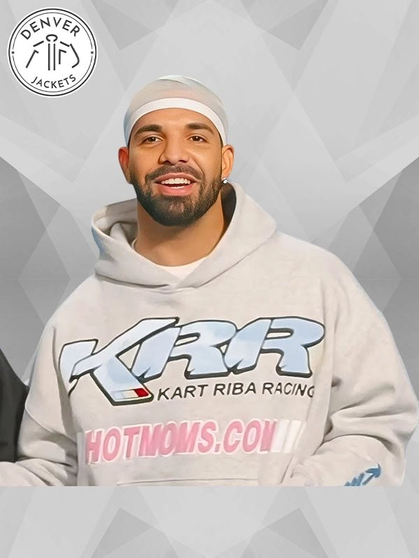 Drake KRR Kart Riba Racing Hoodie Grey