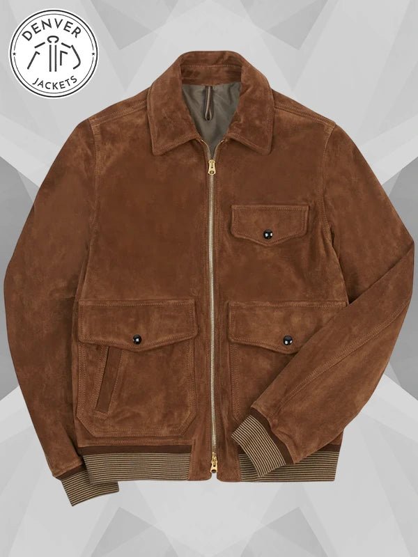 Drake s Suede Bomber Jacket