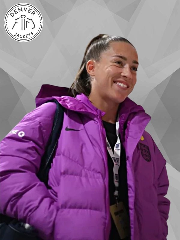 England Lionesses Nike Puffer Jacket Purple