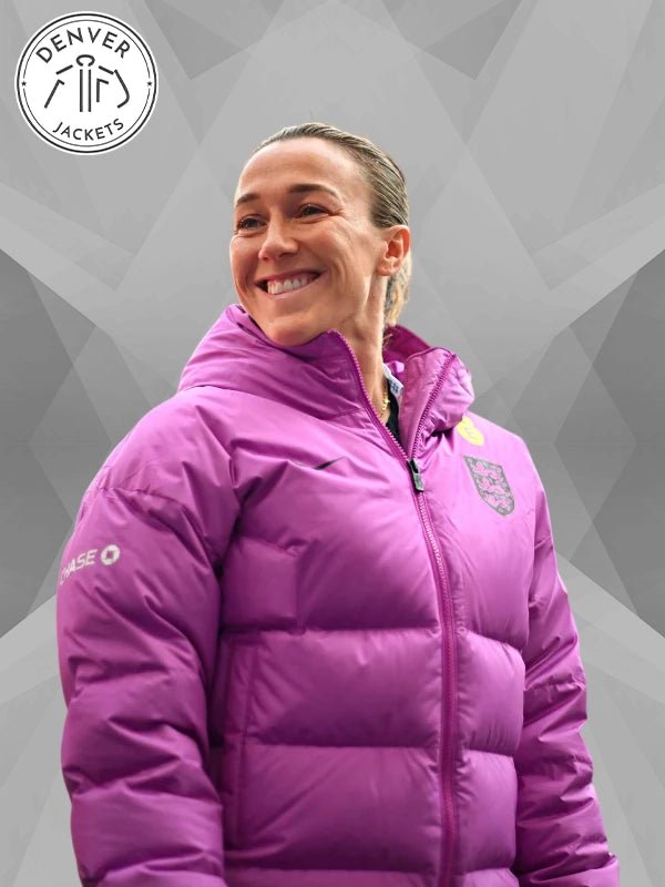 England Lionesses Nike Purple Puffer Jacket