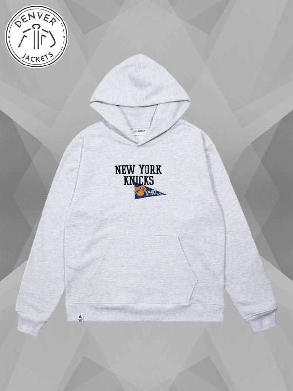 Enjoy Basketball x New York Knicks Unisex Hoop Enthusiast Capsule Collection Pullover Hoodie