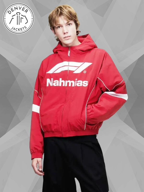 F1 Warm Up Race Red Jacket Nahmias