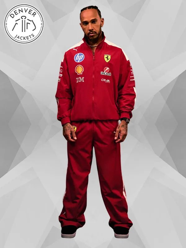 F1 2025 Puma x Scuderia Ferrari T7 drivers jacket Red