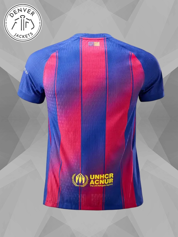 FC Barcelona Olivia Rodrigo 25 26 Home Jersey Blue and Red
