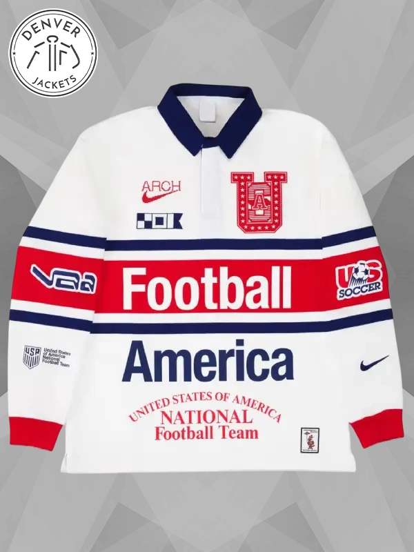 FIFA World Cup 2026 USMNT Nike x Virgil Abloh Archive USA Polo Shirt