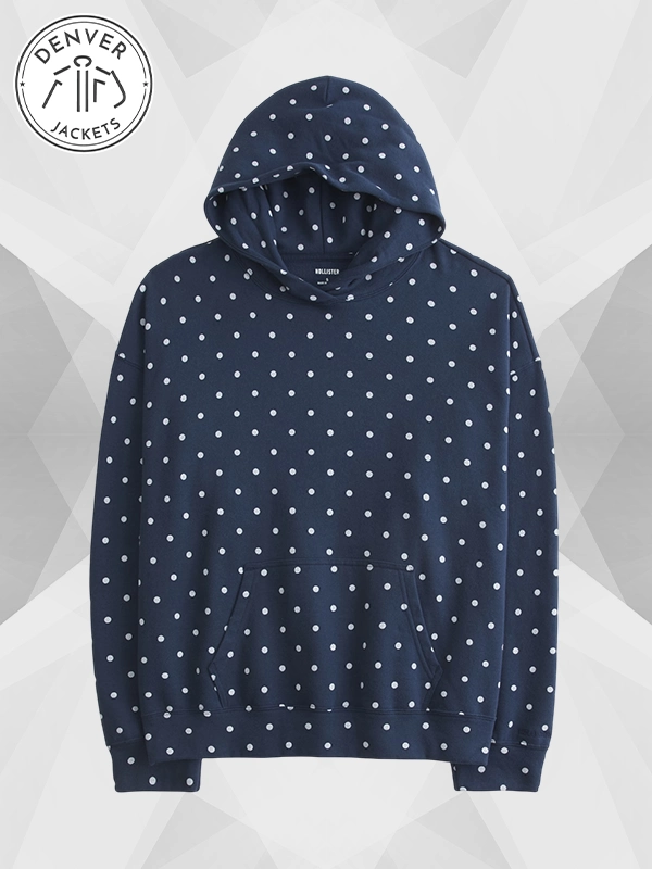 Feel Good Oversized Polka Dots Style Hollister Freya Skye Hoodie