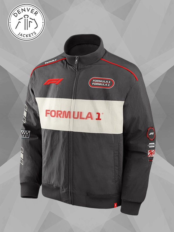 Formula 1 Fanatics Oversized Street Racer Overdrive Full Zip Track Jacket