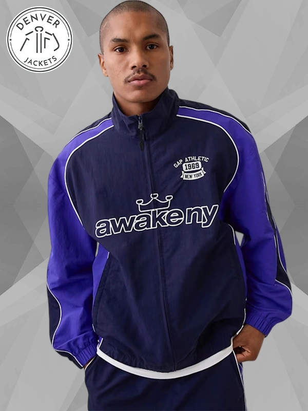 Gap × Awake NY Recycled Oversized Track Jacket Men