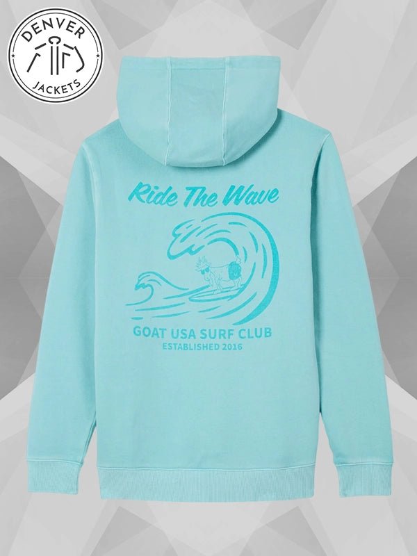 Goat USA Ride the Wave Hoodie Blue