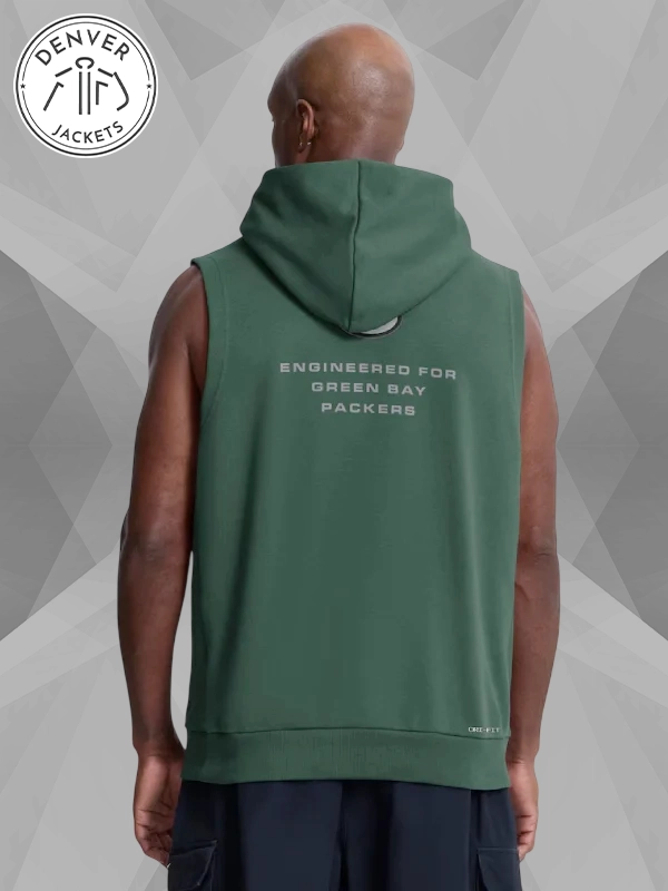 Green Bay Packers Nike Sleeveless Hoodie
