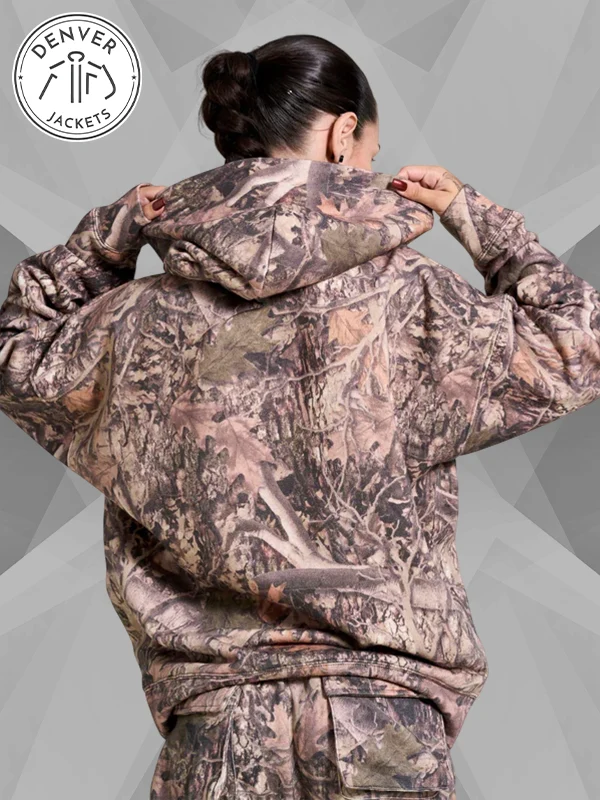 Green Camo Hoodie Youngla