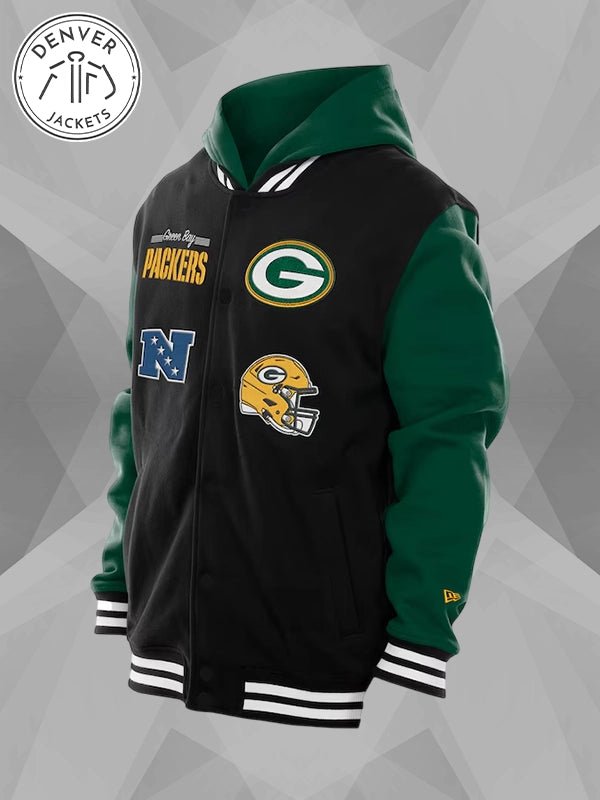 Green Bay Packers New Era Hoodie Jacket