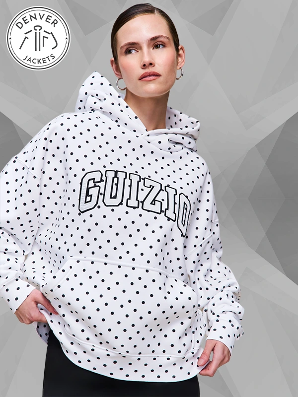 Guizio Polka Dot Hoodie