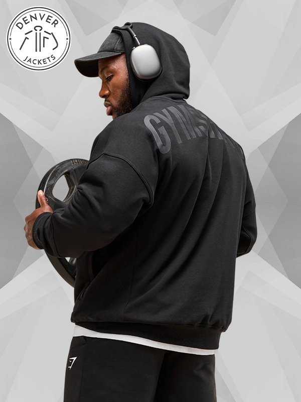 Gymshark Power Black Hoodie For Sale
