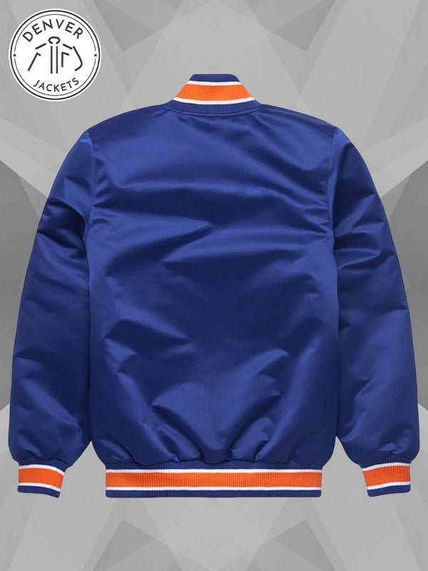 HOMAGE X Starter New York Mets Satin Jacket Blue