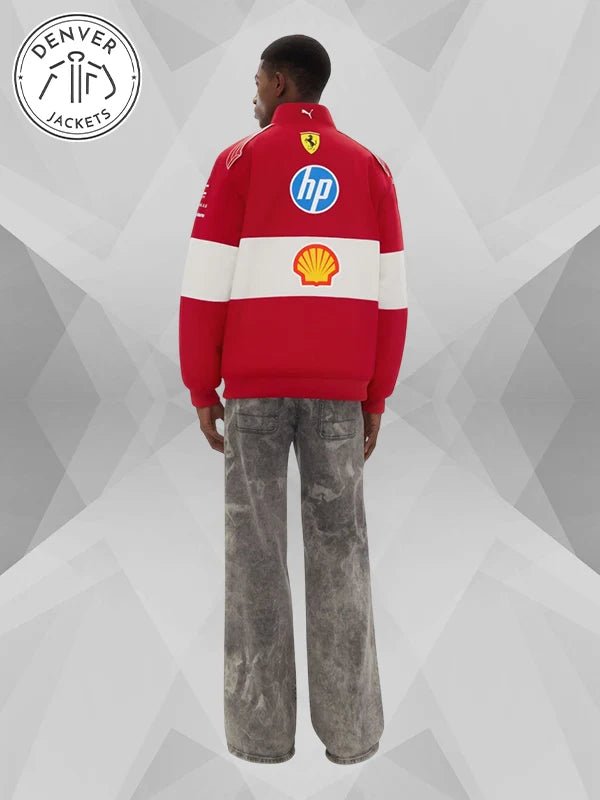 HP 2025 F1 Puma x Scuderia Ferrari Team Jacket Red