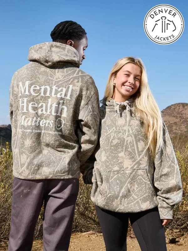 Happiness Project Camo Hoodie