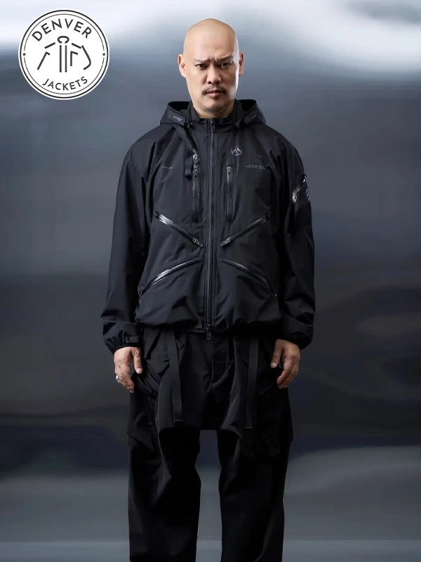 Hideo Kojima Acronym J91U WS Drawbridge Jacket Black