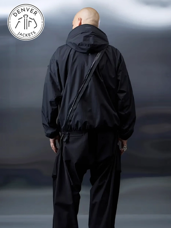 Hideo Kojima Death Stranding 2 On the Beach Acronym Drawbridge Jacket Black