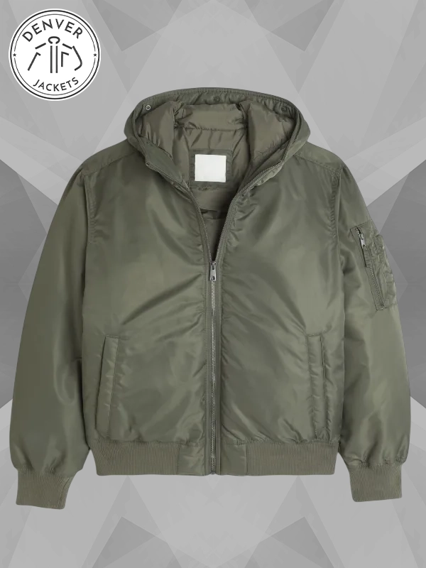Hollister Bomber Jacket Faux Fur