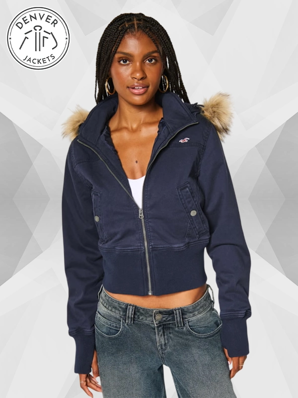 Hollister Women's Peyton Twill Jacket For Sale