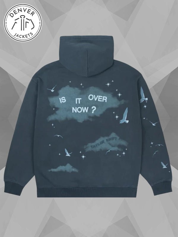 Is It Over Now Taylor Swift 1989 Hoodie Blue