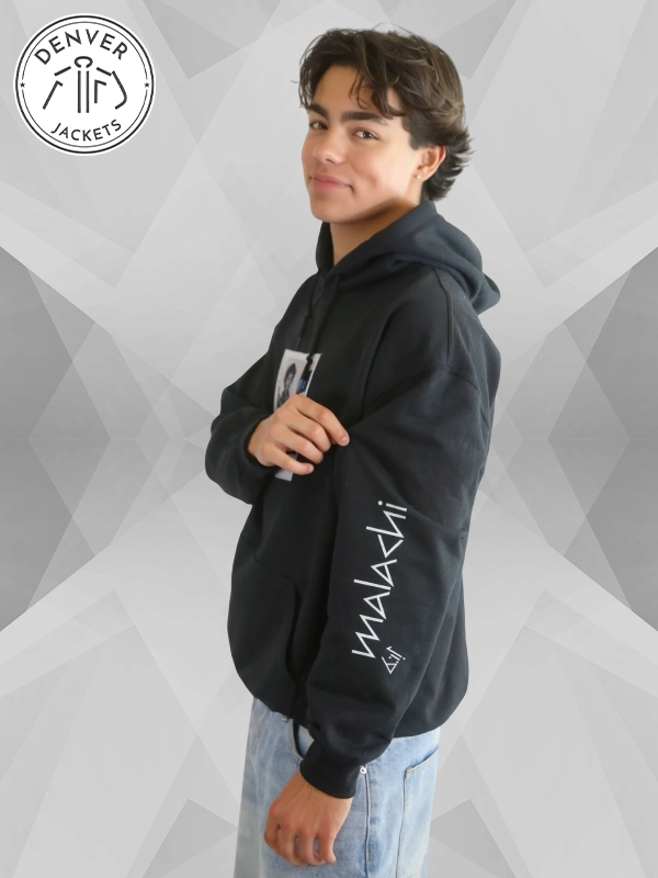 J19 Malachi Barton Hoodie In Black
