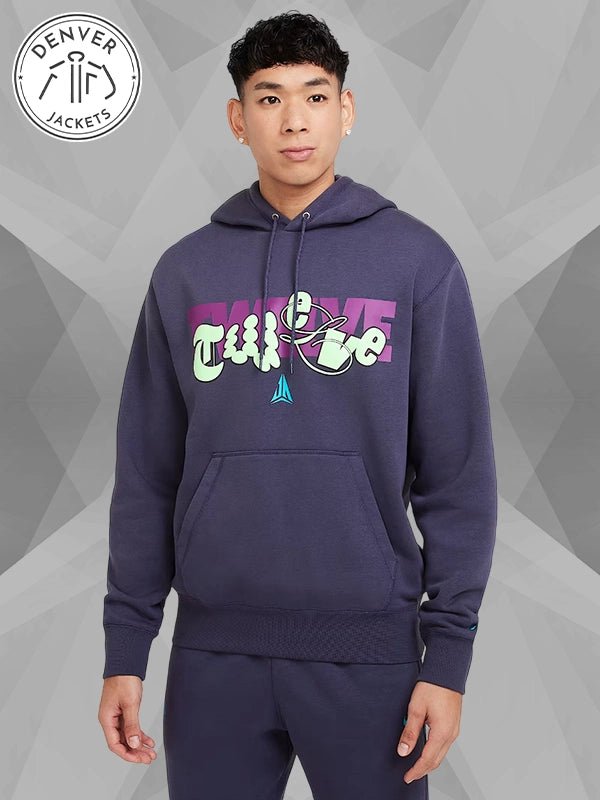 Ja Morant Nike Hoodie Purple