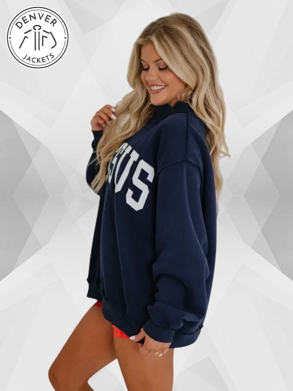Jesus Mock Neck Sweatshirt