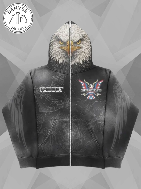 Jim Jones Eagle Head Hoodie