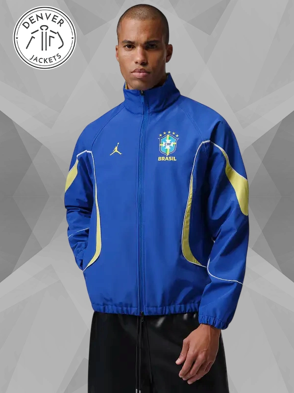 Jordan Brazil Woven Jacket Blue