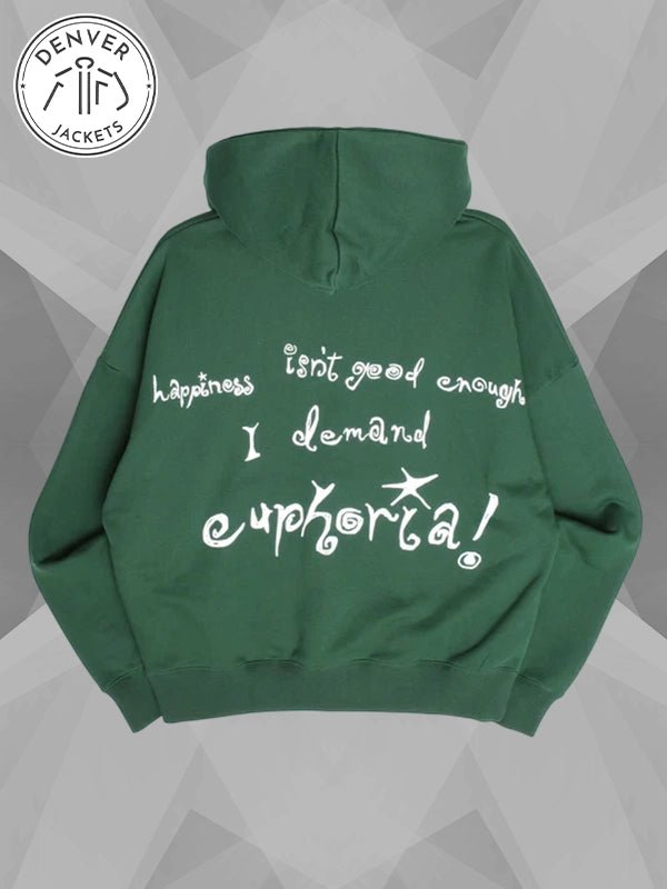 Jungles Jungles Euphoria Hoodie In Green