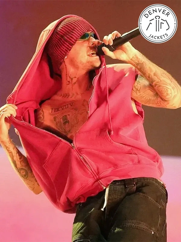 Justin Bieber Newport Coachella 2026 Hoodie Pink