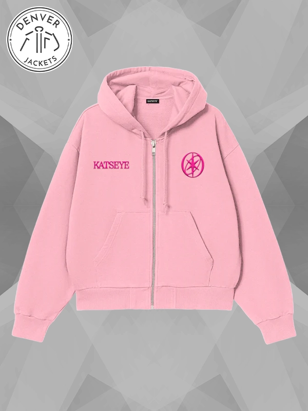 Katseye Desert Hoodie Pink