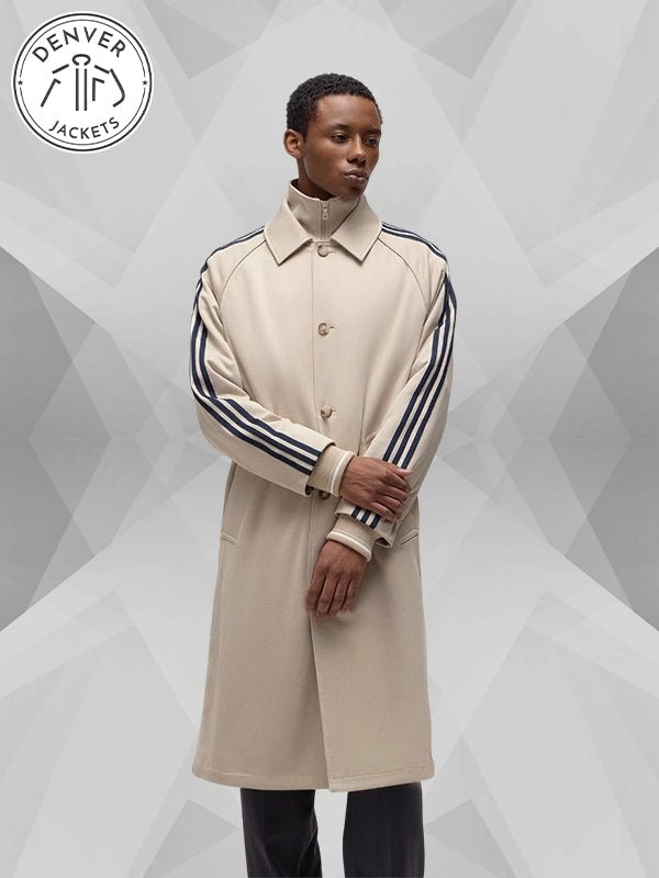 Kith For Adidas Football Hybrid Trench Coat Beige
